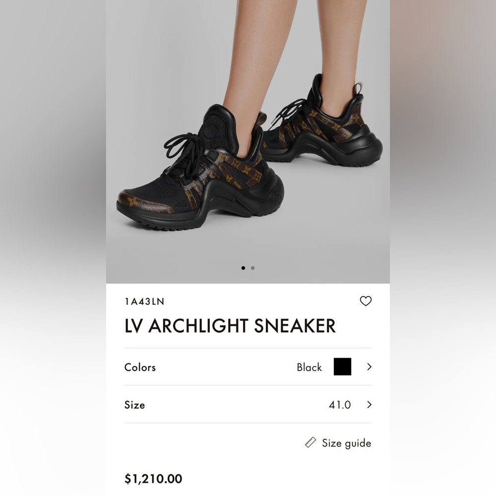 LV ARCHLIGHT SNEAKER